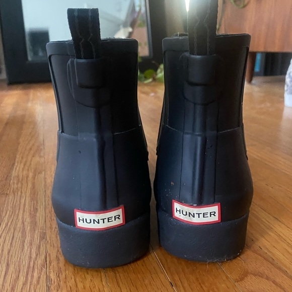 Hunter refined rubber Chelsea boot, women’s - Picture 3 of 6